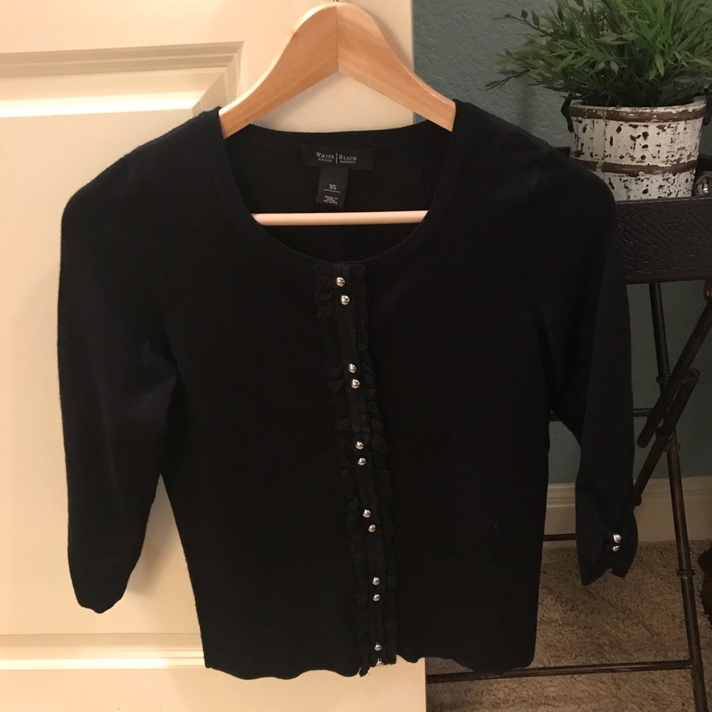 White House Black. Market Cardigan Sweater